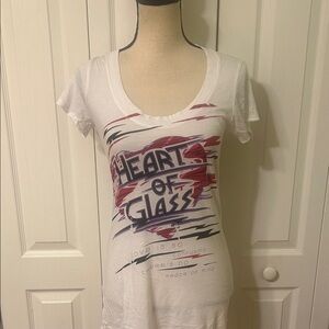 Lyric Heart of Glass Graphic T-Shirt